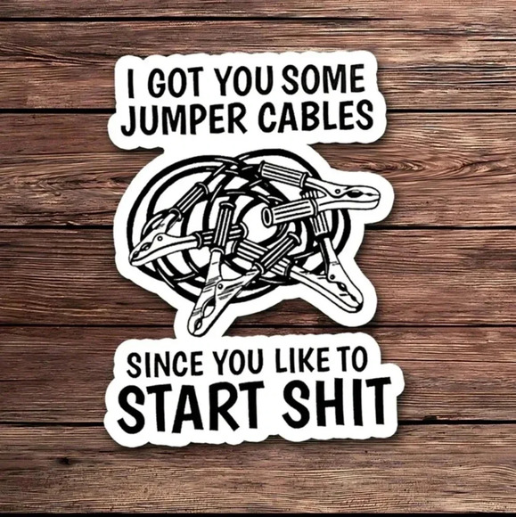 Sticker for cup car jeep bike electronic decor decal mens womens mechanics - Picture 1 of 8